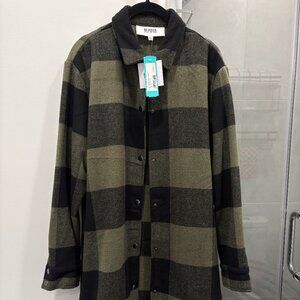 NWT BB Dakota x Steve Madden Eldridge Shacket in Olive